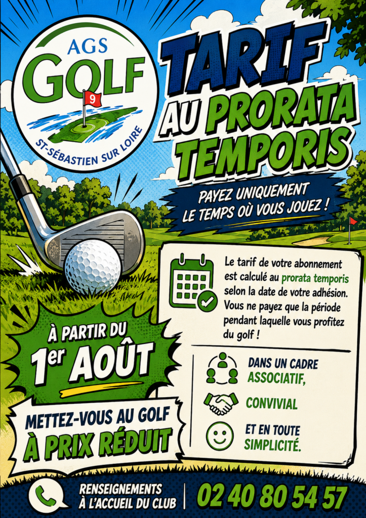 TARIF AU PRORATA TEMPORIS