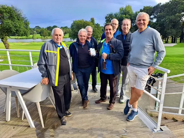 Équipe de Greensome Sénior Golfeur